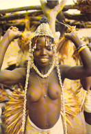 Afrique-CÔTE D'IVOIRE  Danseuse SENOUFO (nu Nue Seins Nus)(ethnologie)  (Photo Nourault 84593) *PRIX FIXE - Côte-d'Ivoire
