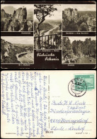 .Sachsen Basteibrücke Gansfelsen U. Burg Neurathen Sächsische Schweiz DDR  1964 - Autres & Non Classés