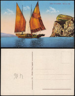 Cartoline Riva Del Garda Barca A Vela. Segelboot 1914 - Other & Unclassified