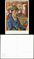 DDR Künstlerkarte Künstler: OTTO NAGEL  Selbstbildnis Self-portrait 1973 - Schilderijen