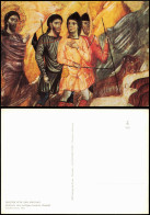 DDR Künstlerkarte MEISTER VON SAN MARTINO Rückkehr Des Heiligen Joachim  1967 - Peintures & Tableaux