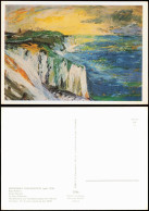 DDR Künstlerkarte Künstler: WOLFGANG FRANKENSTEIN  Kap Arkona Cape Arcona 1973 - Schilderijen
