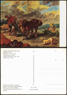 Künstlerkarte Künstler: EUGENE DELACROIX Marokkaner Und Sein Pferd   1980 - Schilderijen