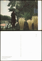 DDR Künstlerkarte HENRI ROUSSEAU (1844-1910) Die Schlangenbeschwörerin 1967 - Peintures & Tableaux