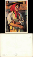 DDR Künstlerkarte Künstler: RUDOLF BERGANDER (geb. 1909) Maurerlehrling 1963 - Peintures & Tableaux