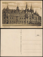 Ansichtskarte Braunschweig Hauptpost 1924 - Braunschweig
