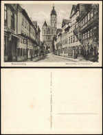 Ansichtskarte Braunschweig Weberstraße Mit Andreasturm 1918 - Braunschweig