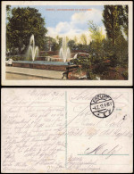 Ansichtskarte Erfurt SPRINGBRUNNEN STADTPARK 1913    Soldatenkarte Unfrankiert - Erfurt