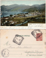 Luino Blick Auf Die Stadt Vintage Postcard Ansichtskarte 1905 - Autres & Non Classés