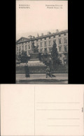 Ansichtskarte Warschau Warszawa Kopernikus-Denkmal - Straße 1918  - Polen
