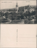 Ansichtskarte Bad Flinsberg Świeradów-Zdrój Partie Am Kurhaus 1914  - Pologne