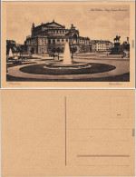 Innere Altstadt Dresden Semperoper Mit König Johann Denkmal 1928 - Dresden