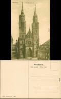 Ansichtskarte Nürnberg Lorenzkirche 1909 - Nuernberg
