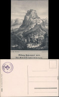 Singen (Hohentwiel) Festung Hohentwiel Um 1655 - Künstlerkarte 1908  - Singen A. Hohentwiel