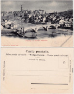 Freiburg Im Üechtland Fribourg E Pont Des Tisserds - Stadt 1908  - Autres & Non Classés