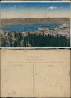 Istanbul Konstantinopel Constantinople Vue Panoramique De La Corne D Or 1914 - Turchia