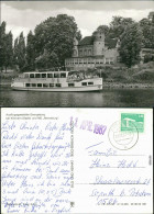 Ansichtskarte Könnern Georgsburg, Fahrgastschiff MS "Merseburg" 1987 - Autres & Non Classés