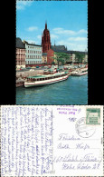 Ansichtskarte Frankfurt Am Main Motorschiff, Dom 1969 - Frankfurt A. Main