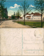 Ansichtskarte Radeburg Schulstrasse Und Bildungsschulen 1918 - Autres & Non Classés