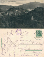 Ansichtskarte Oybin Blick Auf Den Ort Mit Hochwald/Hvozd 1913 - Oybin