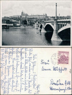 Prag Praha Mánesúv Most / Manes Brücke Und Hradschin/Hradčany 1941 - Tchéquie