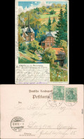 Ansichtskarte Pillnitz Meixmühle Künstlerkarte 1902 - Pillnitz