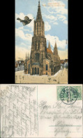 Ansichtskarte Ulm A. D. Donau Ulmer Münster 1911 - Ulm