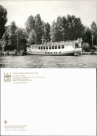 Ansichtskarte Berlin Berlin Fahrgastschiff MS "Pelikan" 1987 - Andere & Zonder Classificatie