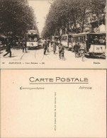 CPA Marseille Cours Belzunce - Straßenbahn 1913  - Other & Unclassified