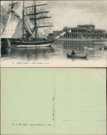 Port Said بورسعيد (Būr Saʻīd) Segelboote, Hafen Navy House 1913 - Port Said