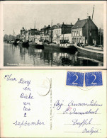 Postkaart Terneuzen Partie An Der Herrengracht 1940  - Autres & Non Classés