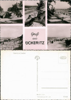 Ansichtskarte Ückeritz (Usedom) Strandansichten, Hütten 1962 - Autres & Non Classés