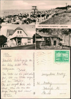 Ansichtskarte Ückeritz (Usedom) Strand, Ratscafé, Fischerhütte G1978 - Autres & Non Classés