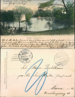 Ansichtskarte Hagen (Westfalen) Stadtparkpartie - Taubenhaus 1908  - Hagen