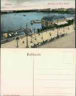 Ansichtskarte Hamburg Alsterbassin Mit Alster Pavillon 1912  - Other & Unclassified