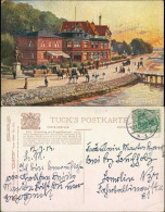 Ansichtskarte Kiel Künstlerkarte: Strandpromenade 1913  - Other & Unclassified