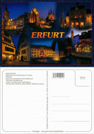 Ansichtskarte Erfurt Häuser Und Strassen In Abendlicht, Abend-Stimmung 1995 - Erfurt