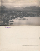Bregenz Luftbild Mit Hafen  Foto Ansichtskarte 1928 - Sonstige & Ohne Zuordnung