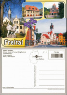 Burgk-Freital Mehrbildkarte Mit Schloss Burgk, Johanniskapelle, Rathaus 2000 - Freital