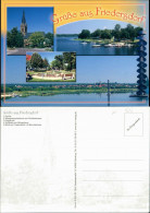 Friedersdorf (Mulde)-Muldestausee 4 Ansichten, Ua. Pegelturm, Dorfplatz 2000 - Other & Unclassified