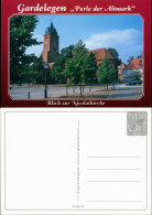 Ansichtskarte Gardelegen Perle Der Altmarkt, Blick Zur Kirche 2000 - Autres & Non Classés