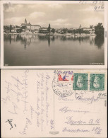 Leitmeritz Litoměřice Blick Auf Die Stadt Foto Ansichtskarte  1930 - Tchéquie
