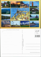 Ansichtskarte Zingst Ostsee, 12 Ortsansichten Und Umgebungskarte 1998 - Zingst