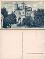Marienbad Mariánské Lázně Partie An Der Katholischen Kirche 1924  - Tchéquie