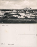 Ahlbeck (Usedom) Blick Auf Den Dampfer Ansichtskarte 1930 - Other & Unclassified