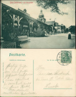 Bad Salzbrunn Szczawno-Zdrój Elisenhalle, Partie In Den Anlagen 1906 - Schlesien