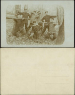 Foto  Soldaten Mit Trompeten Und Gewehren 1915 Privatfoto - Guerre 1914-18