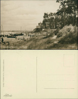 Ansichtskarte Koserow Usedom Strand, Boote - Gasthaus 1928 - Other & Unclassified