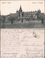 Krakau Kraków Partie An Der Tuchhalle Ansichtskarte  1916 - Poland