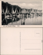 Kolberg Kołobrzeg Partie Am Segelhafen Ansichtskarte  1932 - Polen
